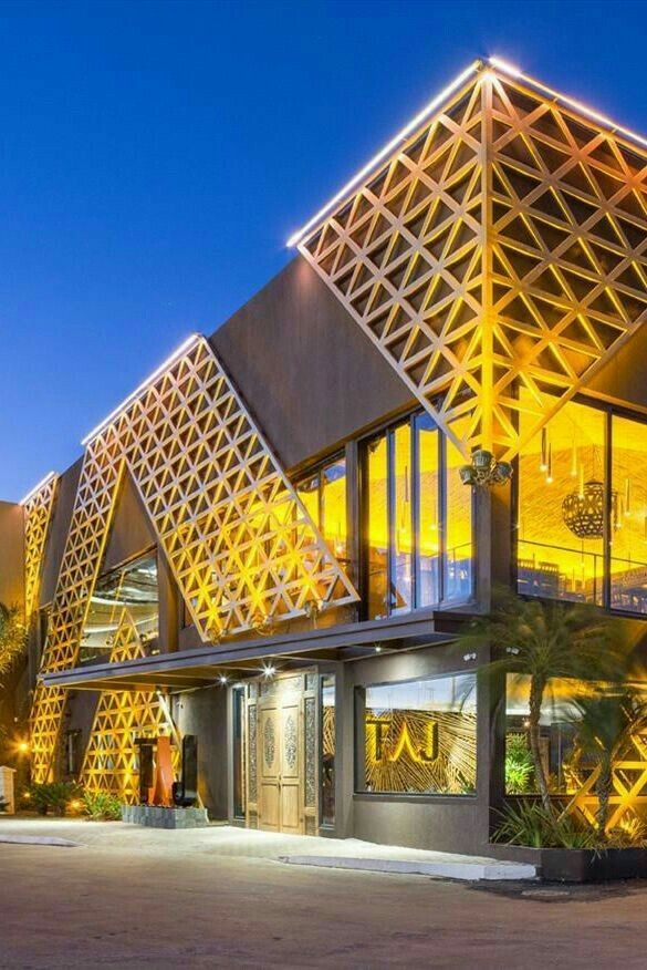Fasad gedung dan panel arsitektural laser cutting di BSD Serpong